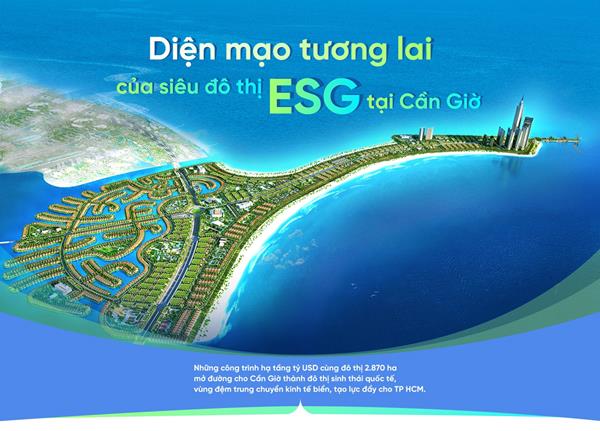 Loạt tiện ích của đô thị ESG hơn 2.870 ha tại Cần Giờ
