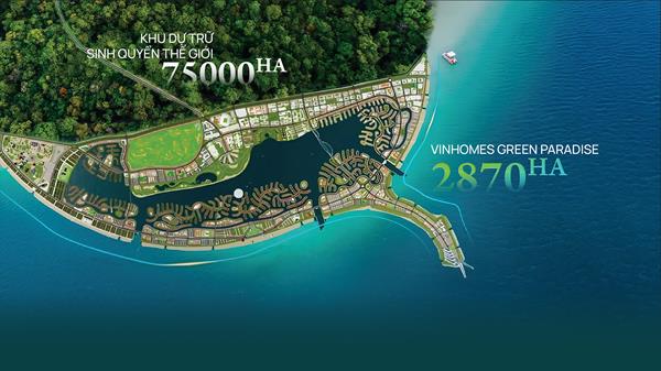 Phối cảnh các trục đường chính tại Vinhomes Green Paradise